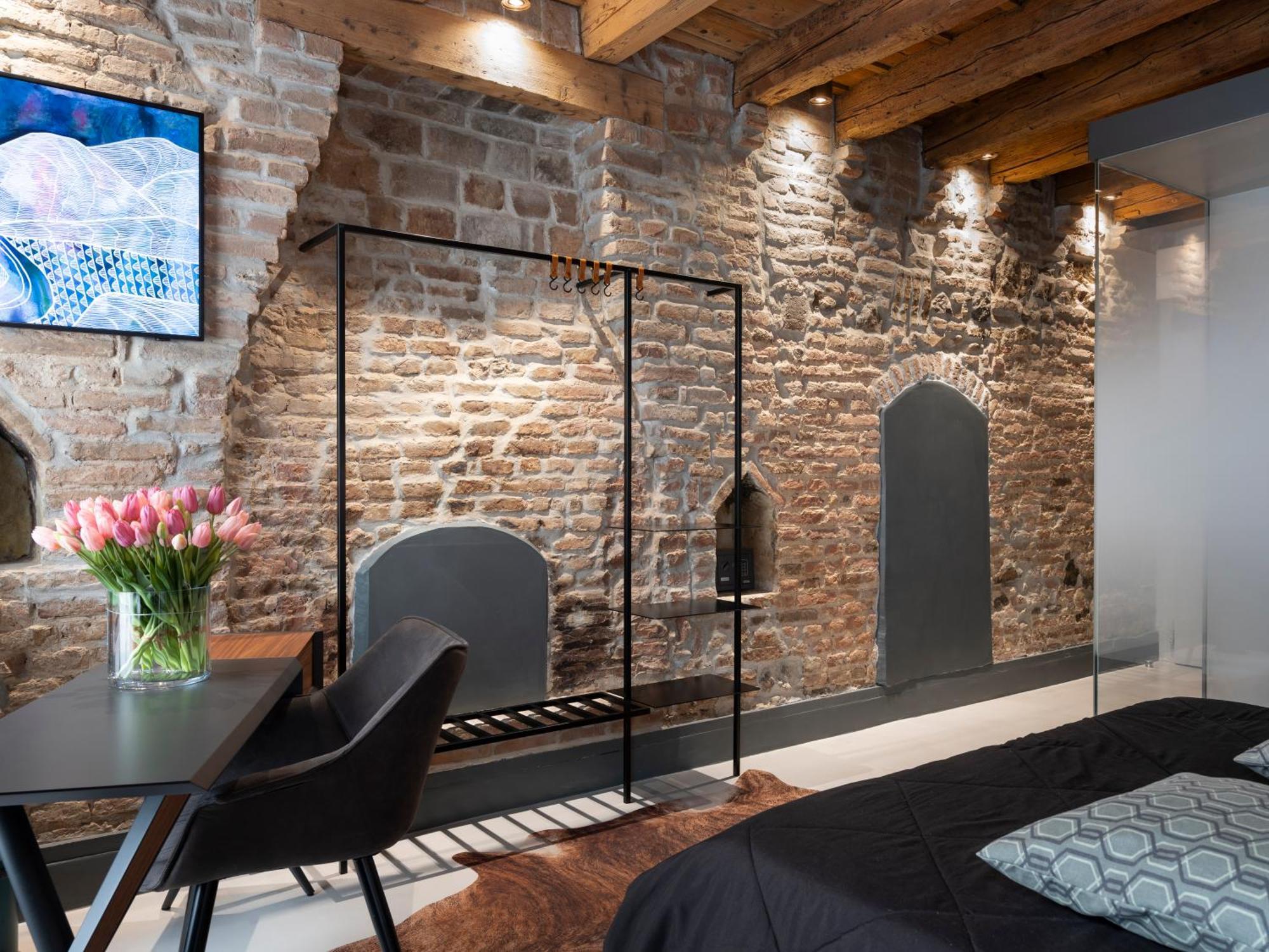Ferienwohnung Officine Cavour Casa Dei Leoni Centro Storico Padua Exterior foto